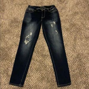 Maurices distressed jeggings